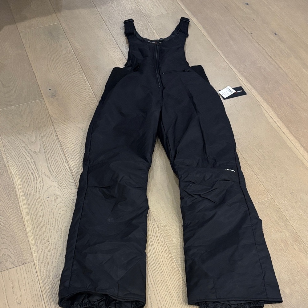 Women's Black Snow Bib